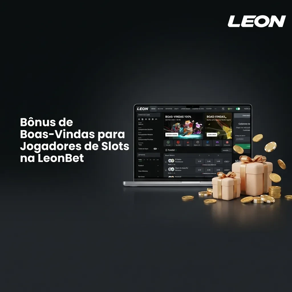 LeonBet welcome bonus for slot players: 100% up to R$9,500 plus 120 free spins on first deposit with ongoing rewards program.