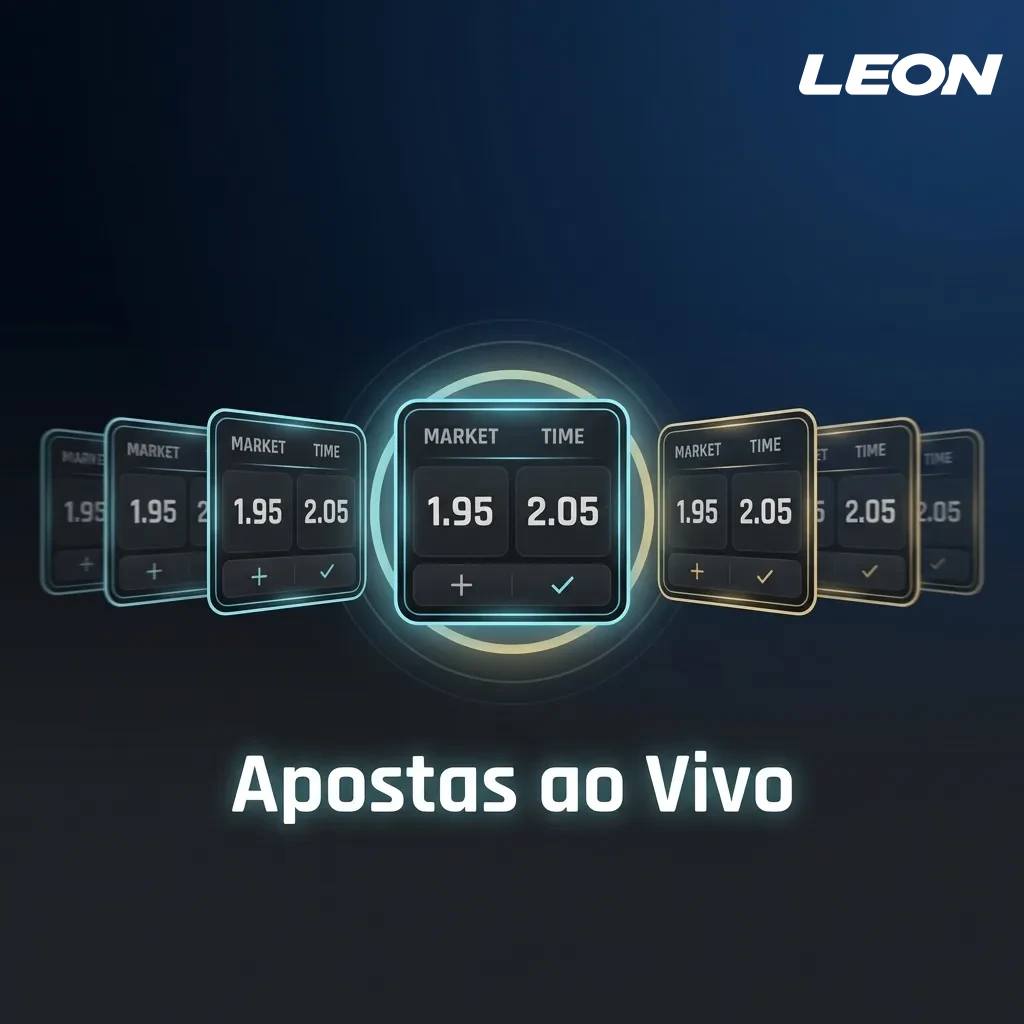 Interface de apostas ao vivo que mostra atualizações em tempo real das odds para jogos de futebol, basquetebol, ténis, voleibol e eSports.