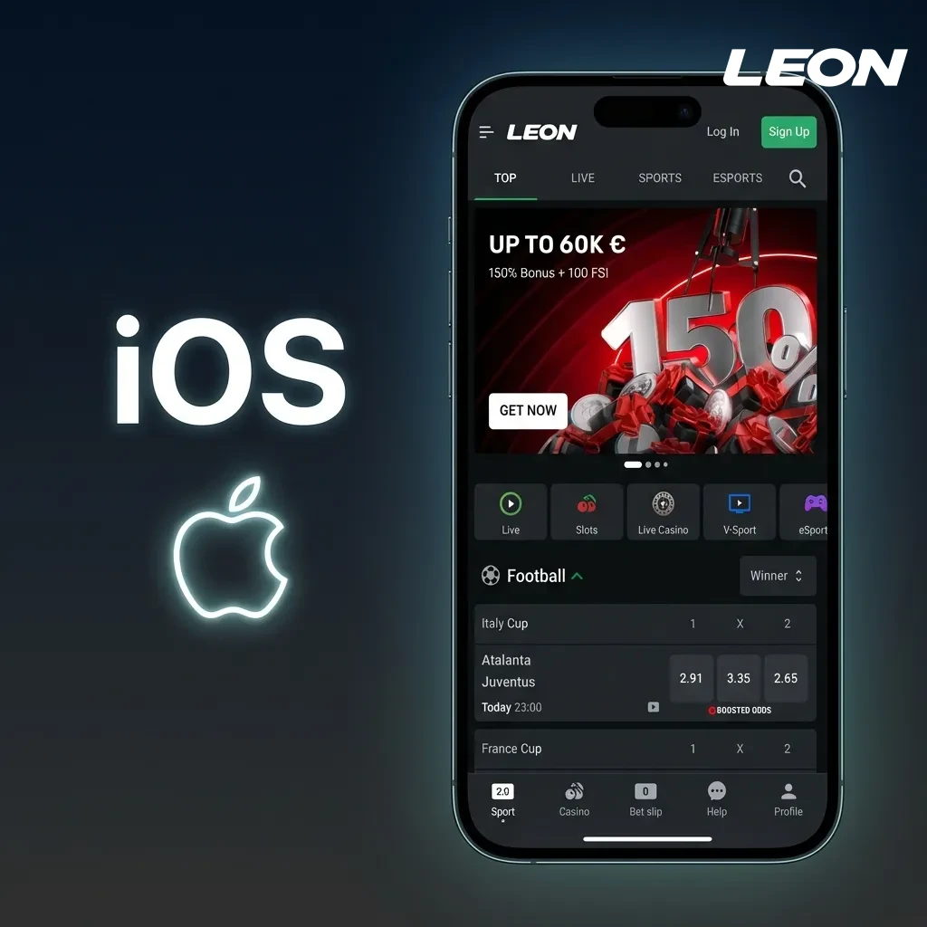 iPhone exibindo a tela de download do aplicativo iOS da App Store com instruções de instalação.