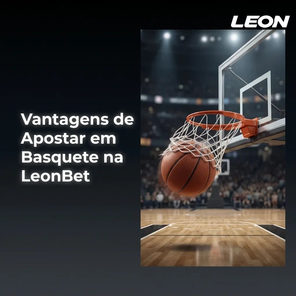 Interface de apostas em basquetebol que mostra odds ao vivo, várias ligas e funcionalidades da aplicação móvel na plataforma LeonBet.