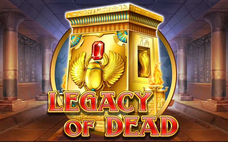 Explore as antigas criptas egípcias cheias de bônus no caça-níquel Legacy of Dead na LeonBet.